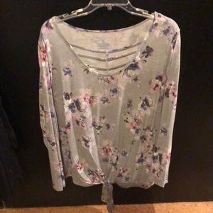 Long sleeve ladder tee